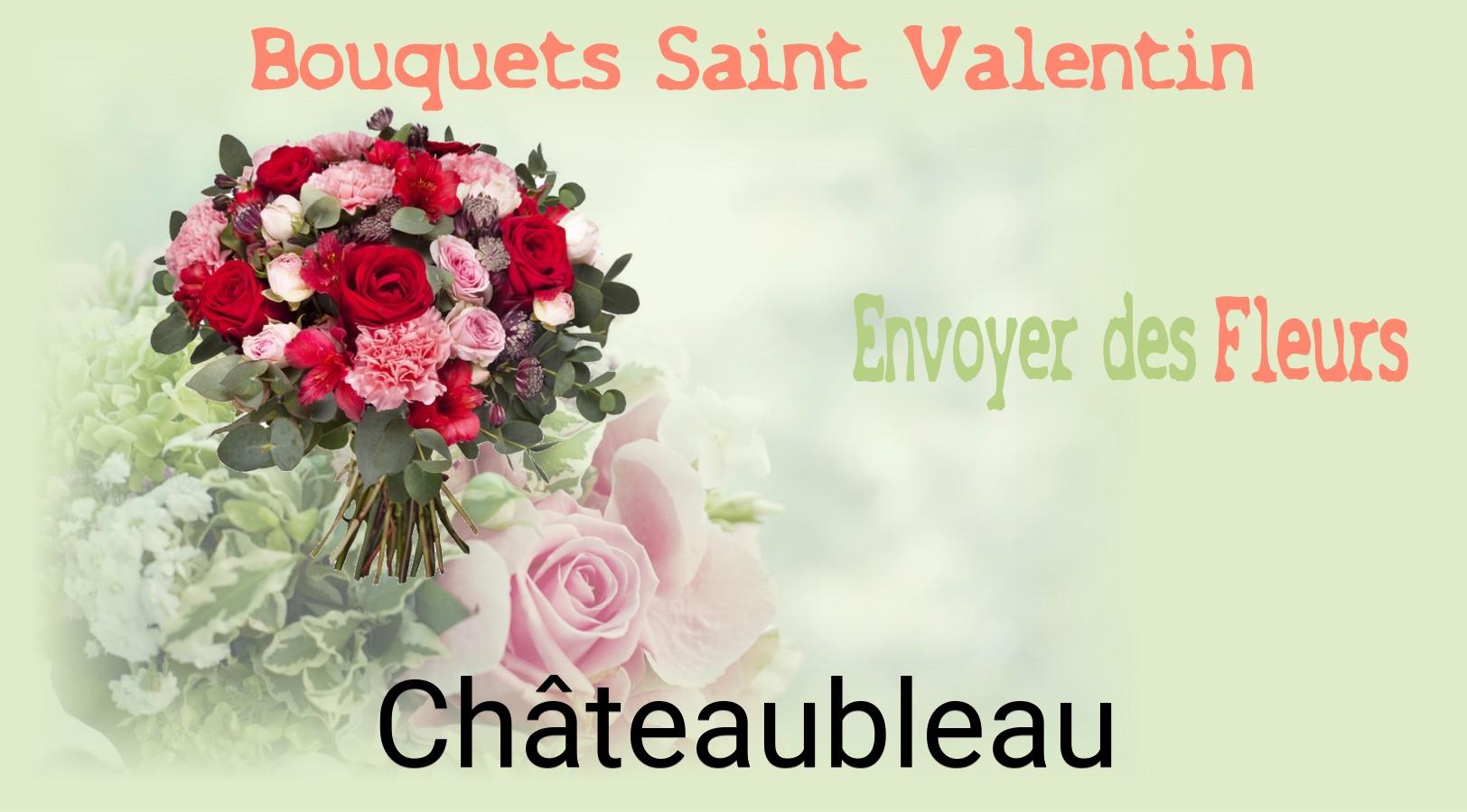 Roses de Saint-Valentin livrées à Châteaubleau